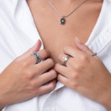 Shine Pendant Necklace | Silver