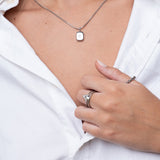 Shine Pendant Necklace | Silver
