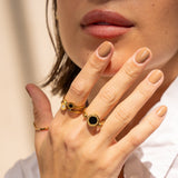 Venice Roman Numeral Ring | 18K Gold