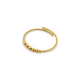 Anti-Stress Adjustable Ball Bracelet | 18K Gold