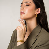 Wire Bangle | 18K Gold