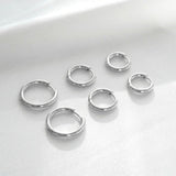 Triple Hoop Earrings Set | 18K Gold