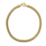 Gaia Mesh Choker Necklace | 18k Gold