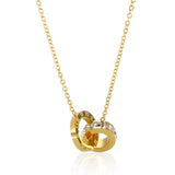 Imperial Zirconia Pendant Necklace | 18K Gold