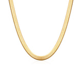 Gold Snake Chain Choker Necklace | 18K Gold