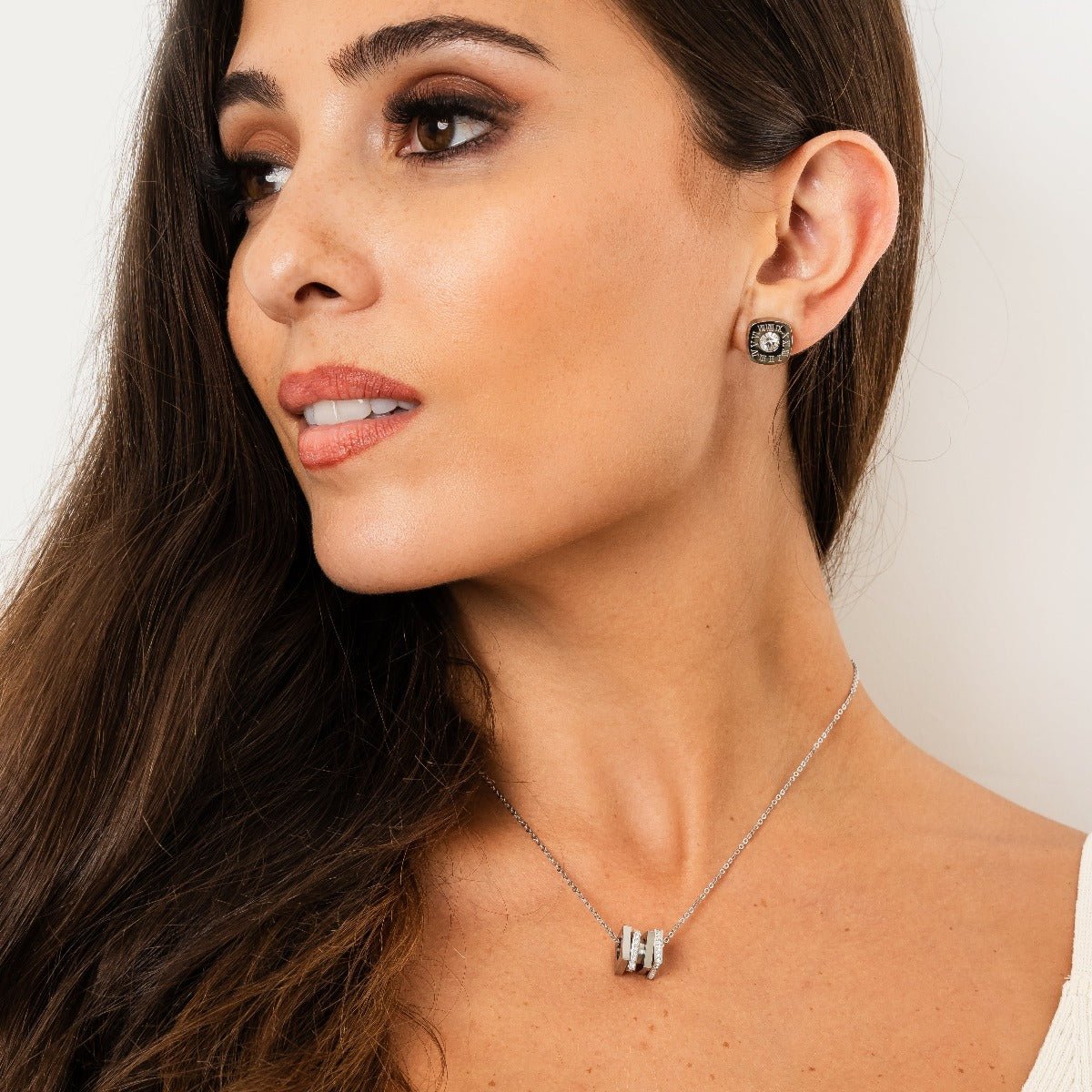 Rubix Necklace | Silver