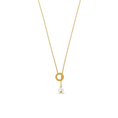 Sicily Pearl Necklace | 18k Gold