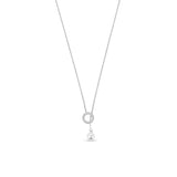 Sicília Pearl Necklace | Silver