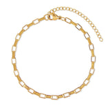 Elegance Chain & Rigid Bracelet Kit | 18K Gold
