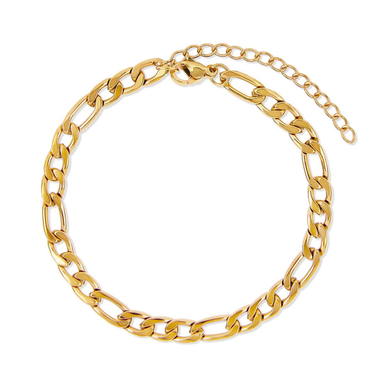 Elegance Chain & Rigid Bracelet Kit | 18K Gold