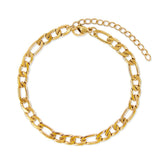Elegance Chain & Rigid Bracelet Kit | 18K Gold