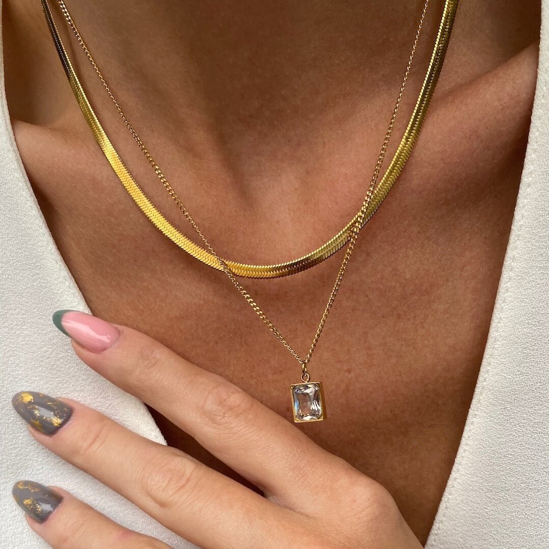 Paris Necklace Set | 18k Gold
