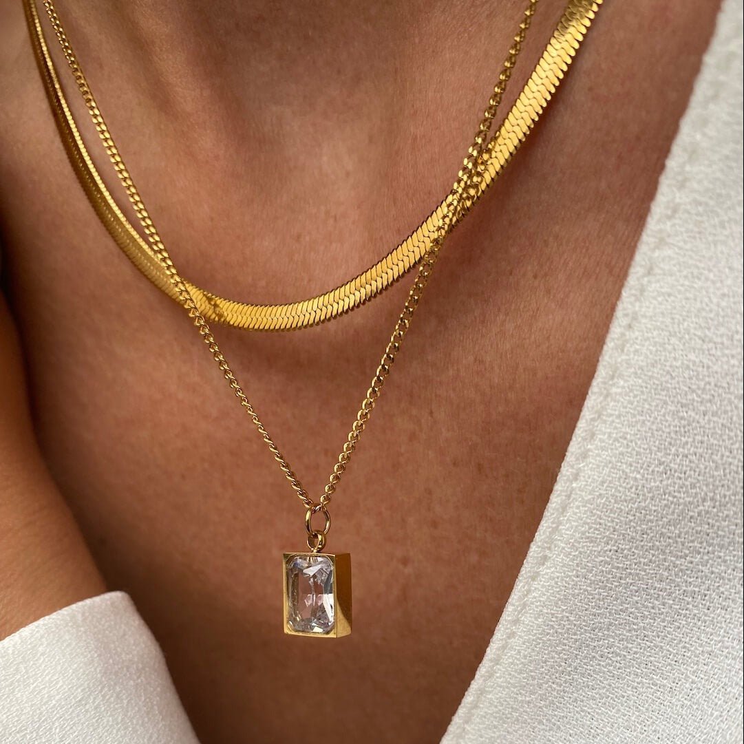 Paris Necklace Set | 18k Gold