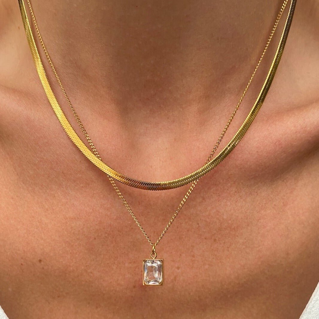 Paris Necklace Set | 18k Gold