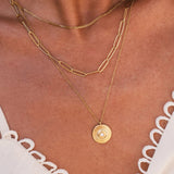 Cleopatra Layered Necklace Set | 18K Gold