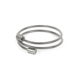 Triple Spiral Bracelet | Silver